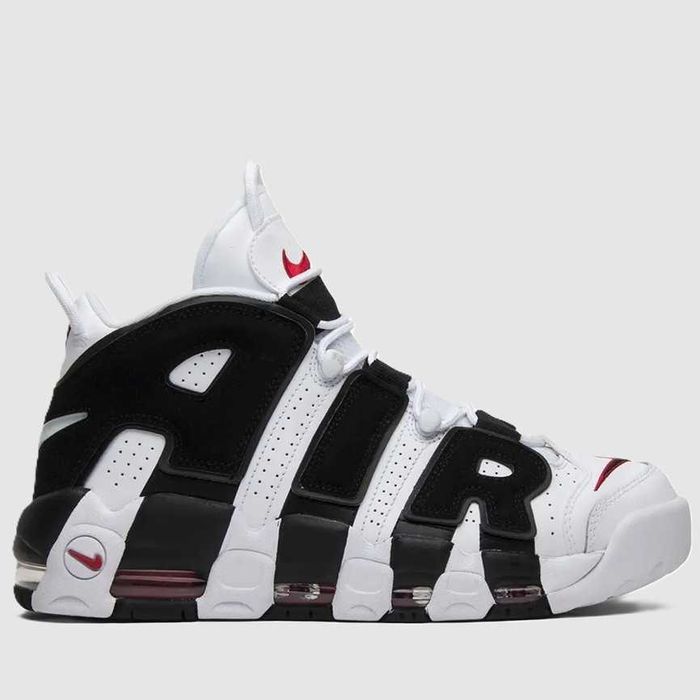 Uptempo Alb-Negru/Mărimi 36 38 40