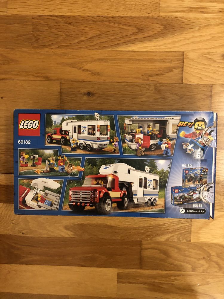 Lego City Great vehicles 60182 Camioneta si rulota