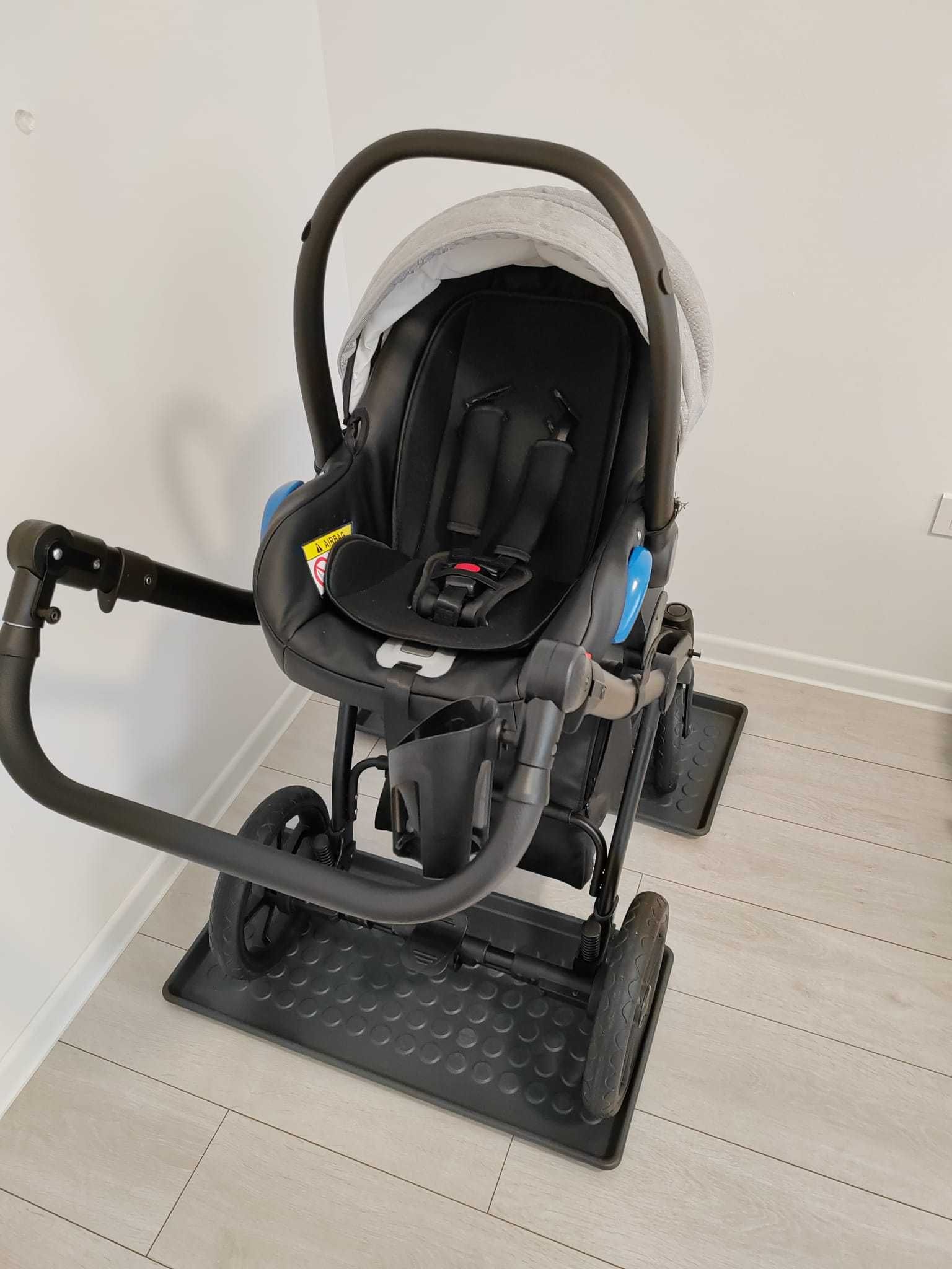 Krausman - Carucior 3 in 1 Xplorer Grey