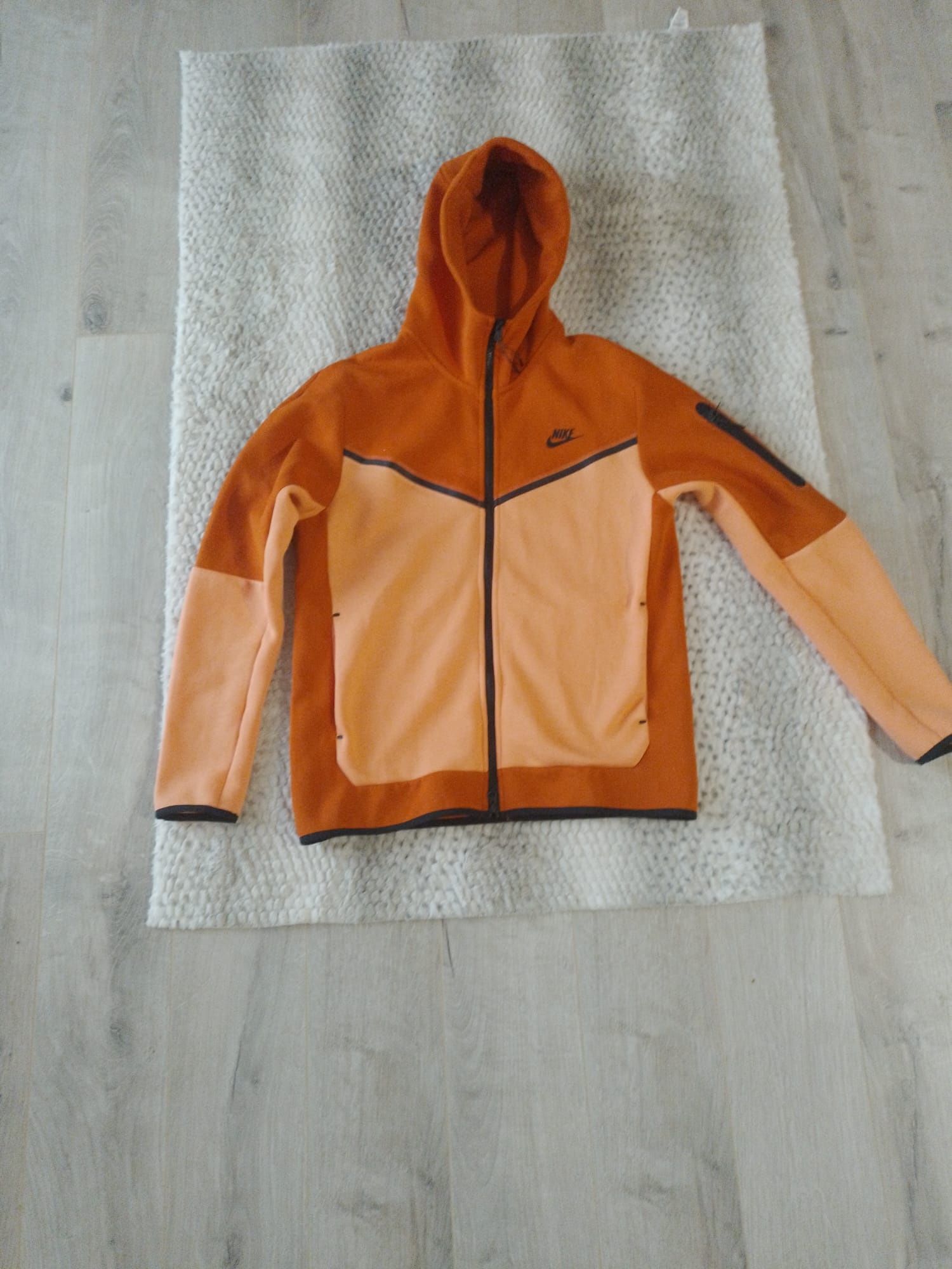 Bluza , Nike Teech Fleece orange