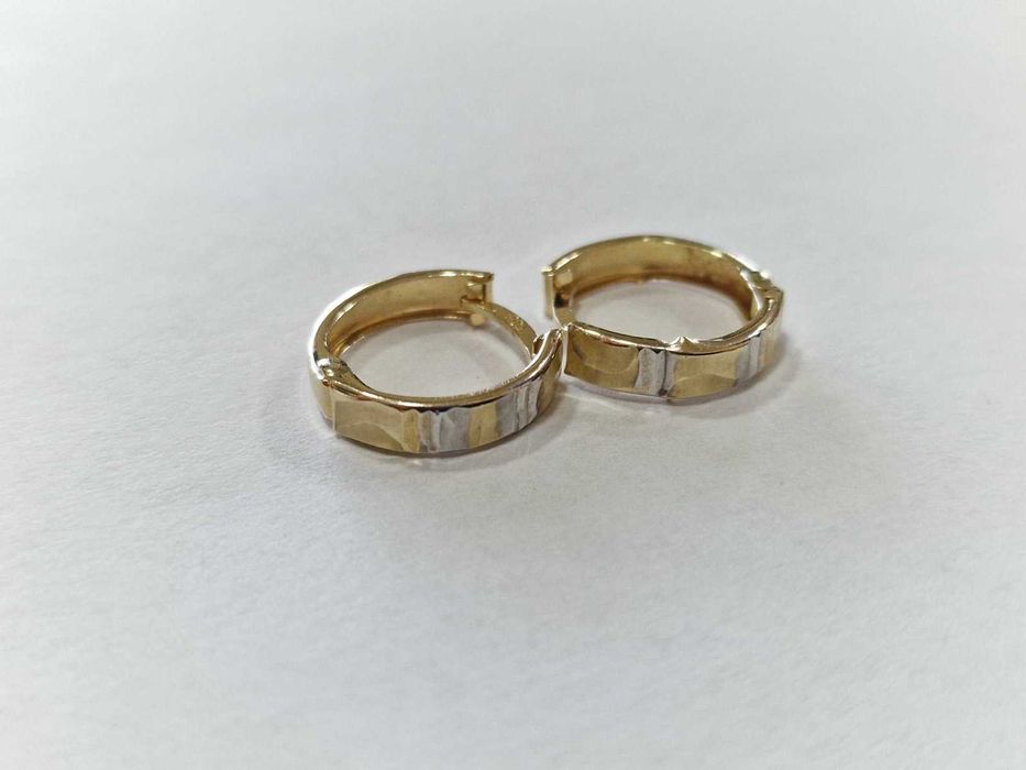 Дамски златни обеци 14К / 1,20 гр.