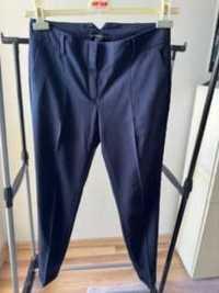 Тъмно син дамски панталон MANGO размер 34