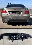 Дифузьор за бмв е60 е61 с двойен ляв изход / Bmw e60 e60 diffuser