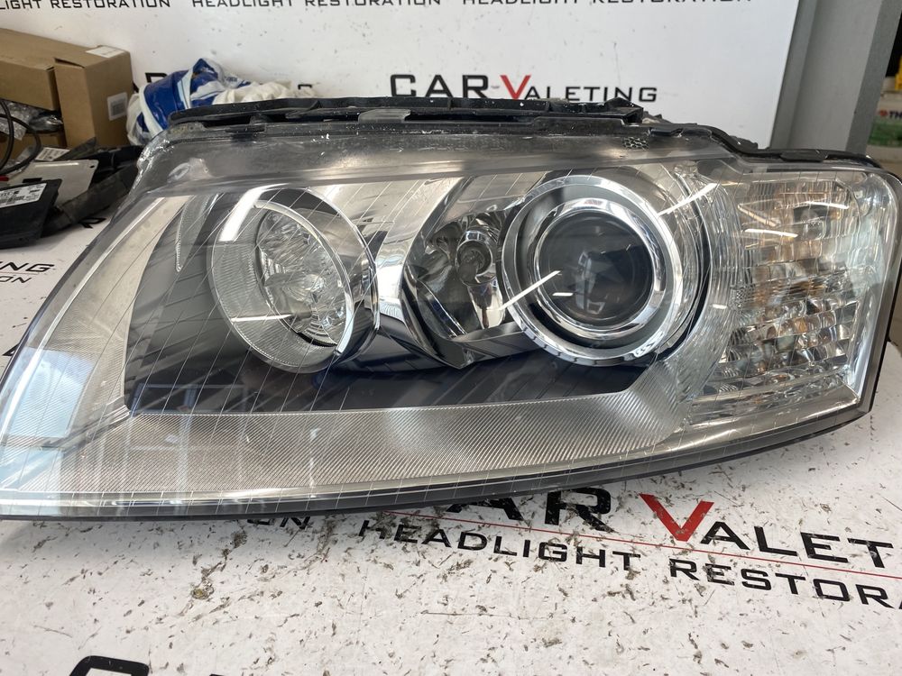 Фар фарове Audi A8 D3 S8 w12 facelift led far farove Ауди А8 Д3 С8