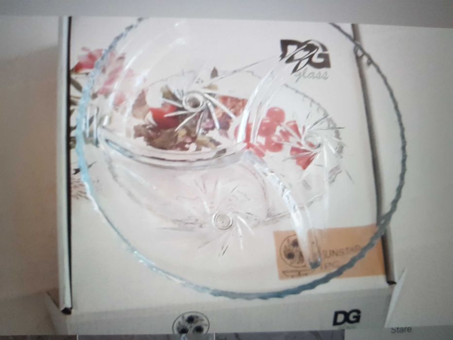 Vand fructiera din sticla