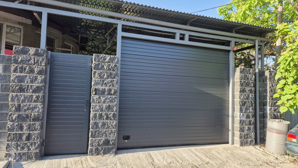 Ремонт секционных ворот рольставни Рольворота