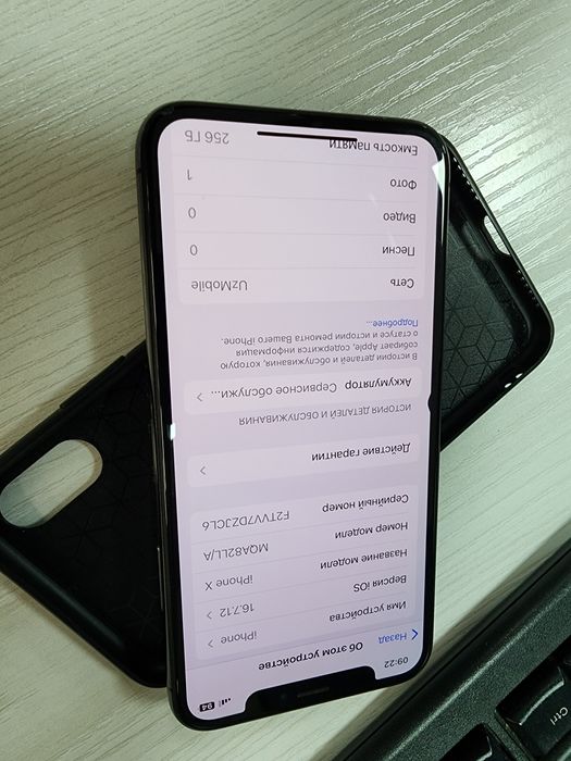 Iphone X LL/A 256GB Продается срочно Ташкент