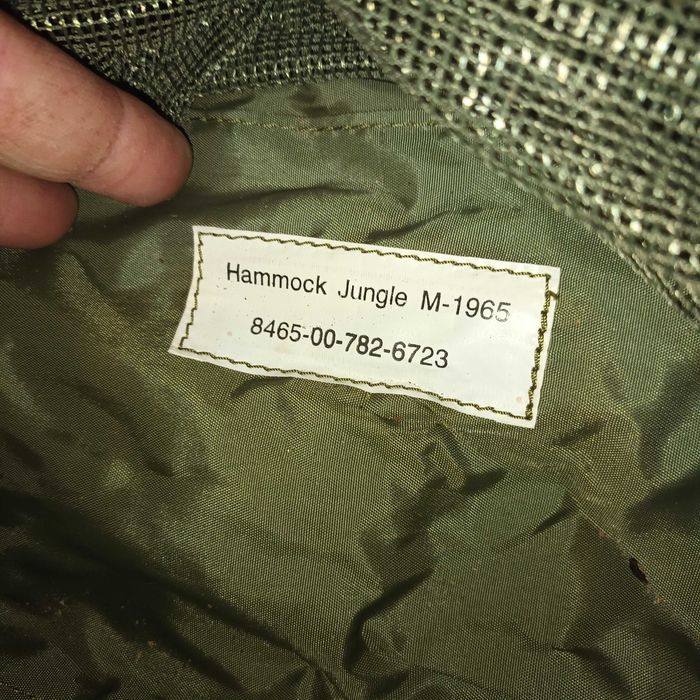 Hamac de jungla U.S. Army M-1965 Jungle Hammock