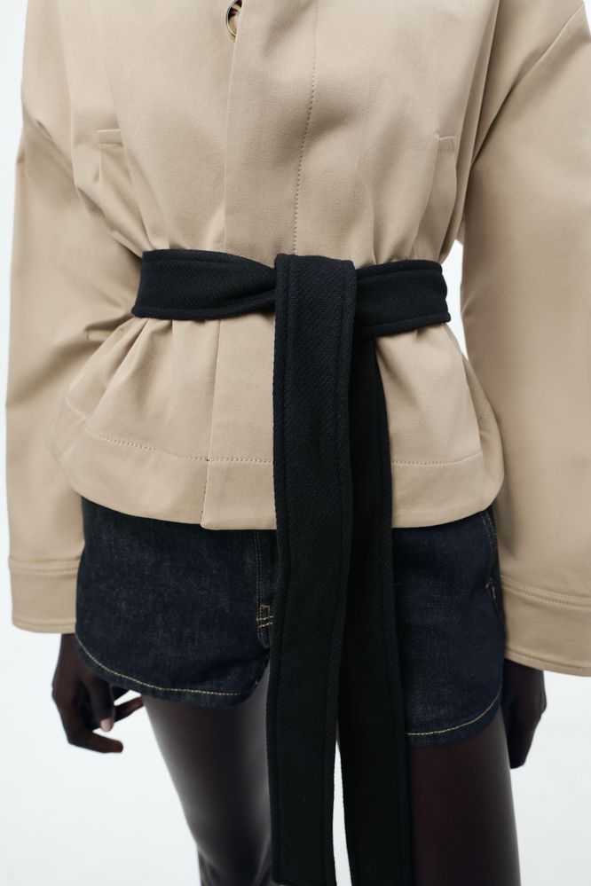 Zara XS Яке с колан