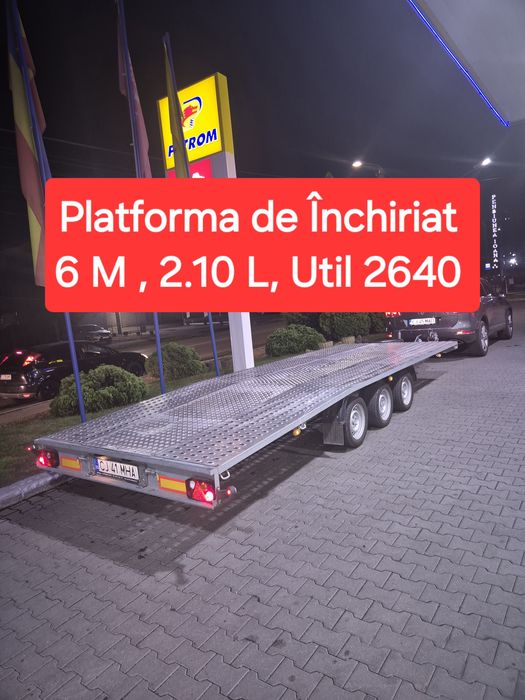 închiriere platforme trailare cluj, închiriez platforma