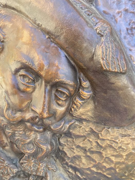 Голямо холандско пано за стена от мед рубенс