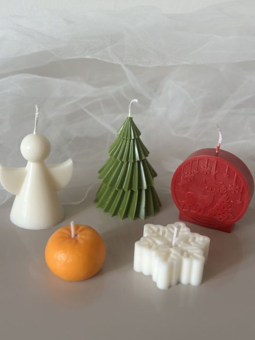 Коледни свещи/кутии