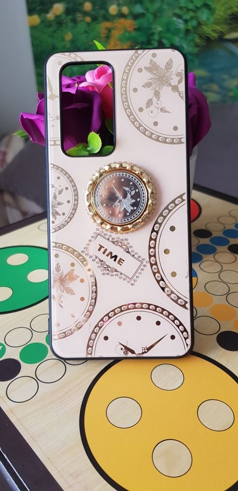 Husa +inel inel rotativ Clock compatibil Huawei  P40 lite ; P40 Pro