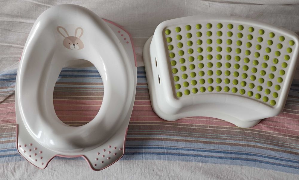 Столче – стъпенка и седалка за тоалетна чиния за деца