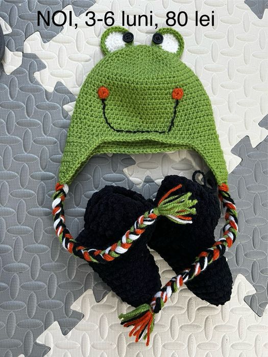 Lot caciula manusi ciorapi