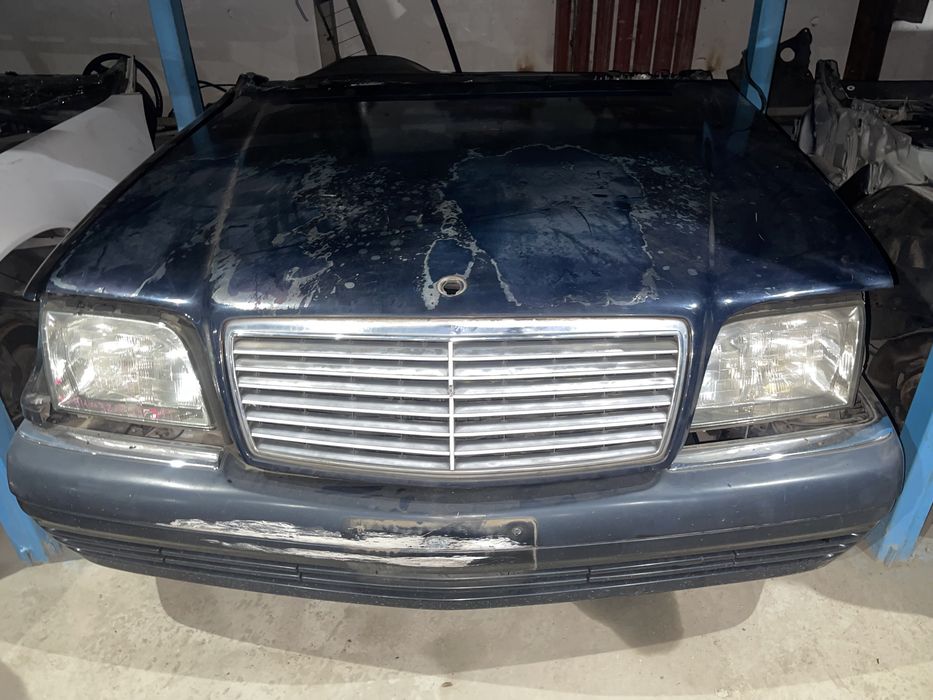 W140 капот без решетки
