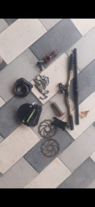 Вело запчасть сатылады барлығы торг бар