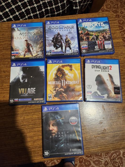 Игры Sony playstation 4