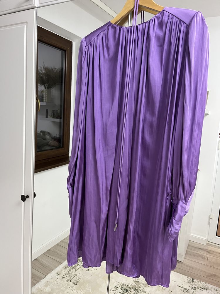 Rochie mov vaporoasa Mango