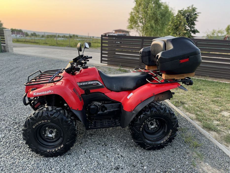 Atv kawasaki kvf 360 4x4 fabricatie 2010