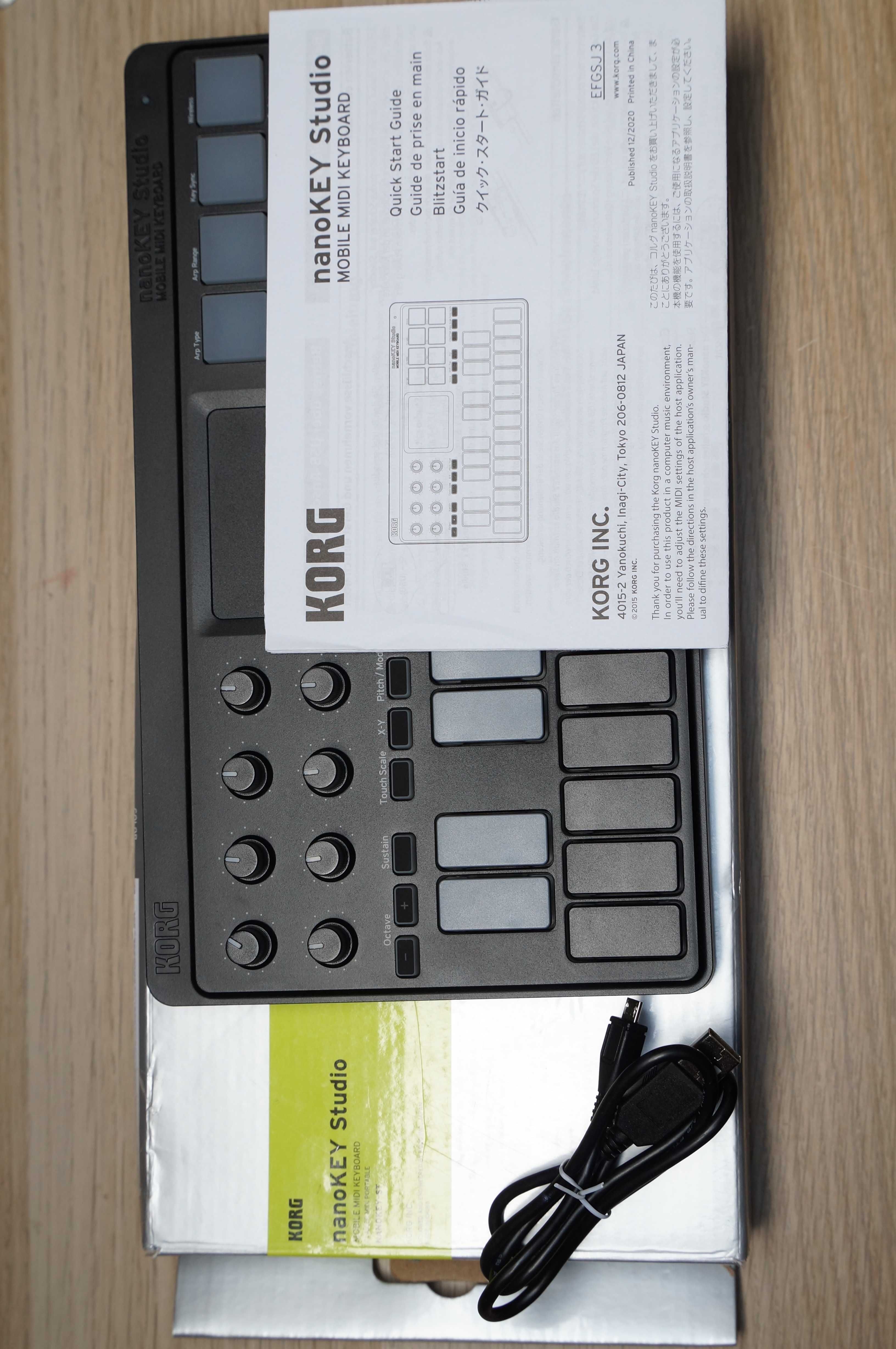 Korg nanoKEY Studio - Claviatura MIDI Bluetooth USB