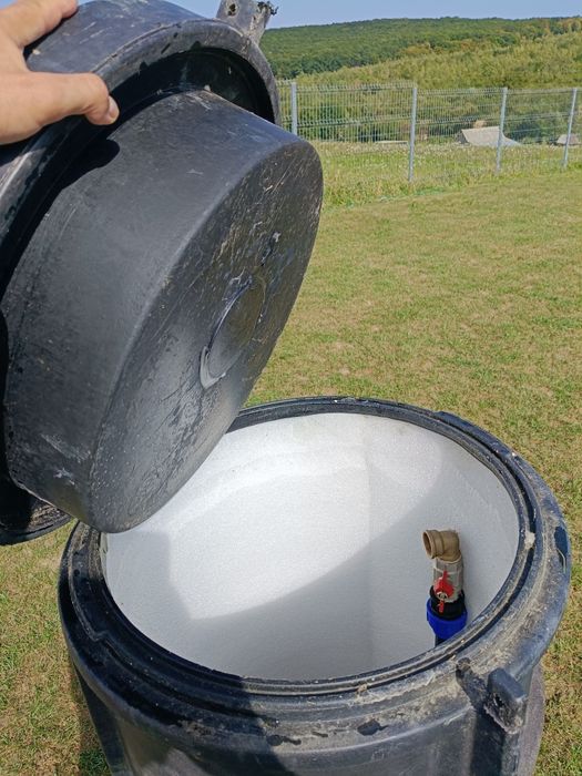 Camin pentru contor de apă de 50 cm diametru si 120 cm inaltime