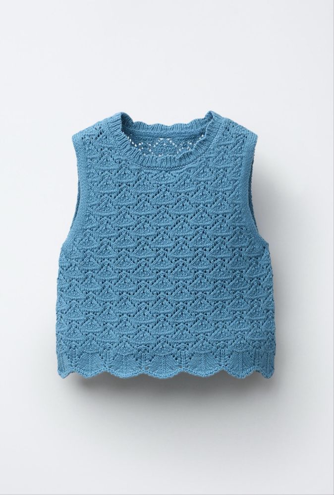Плетен комплект Zara за бебе момиче