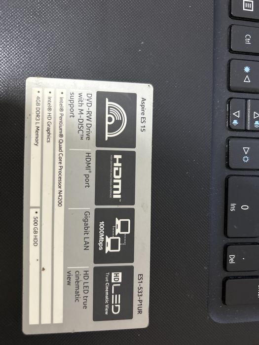 Ноутбук для работы