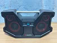 Boxa portabila WURTH cu 2 woofere,bluetooth,bass fantastic,USB
