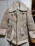 Cojoc dama RIVER ISLAND ,nou ,crem ,marimea S