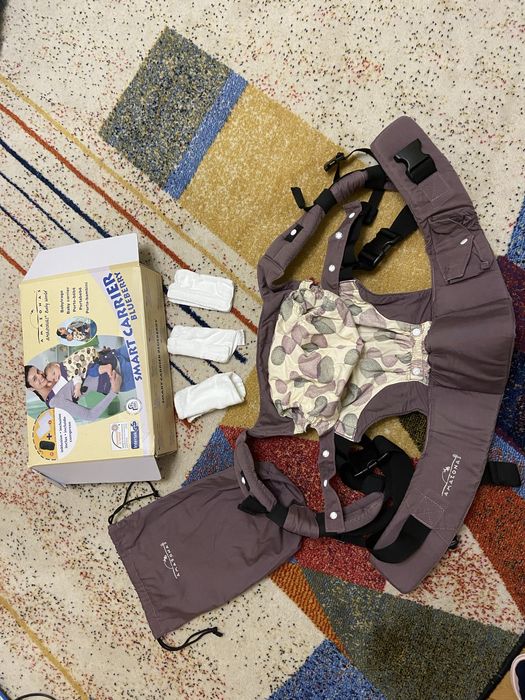 Port bebe Amazonas Smart Carrier Symbol, Blueberry - ergonomic