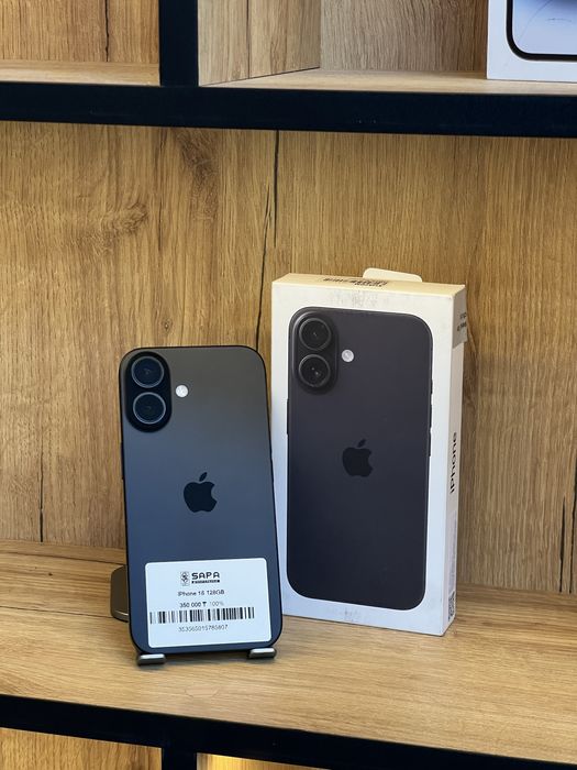 Айфон 16 черный идеал 100%