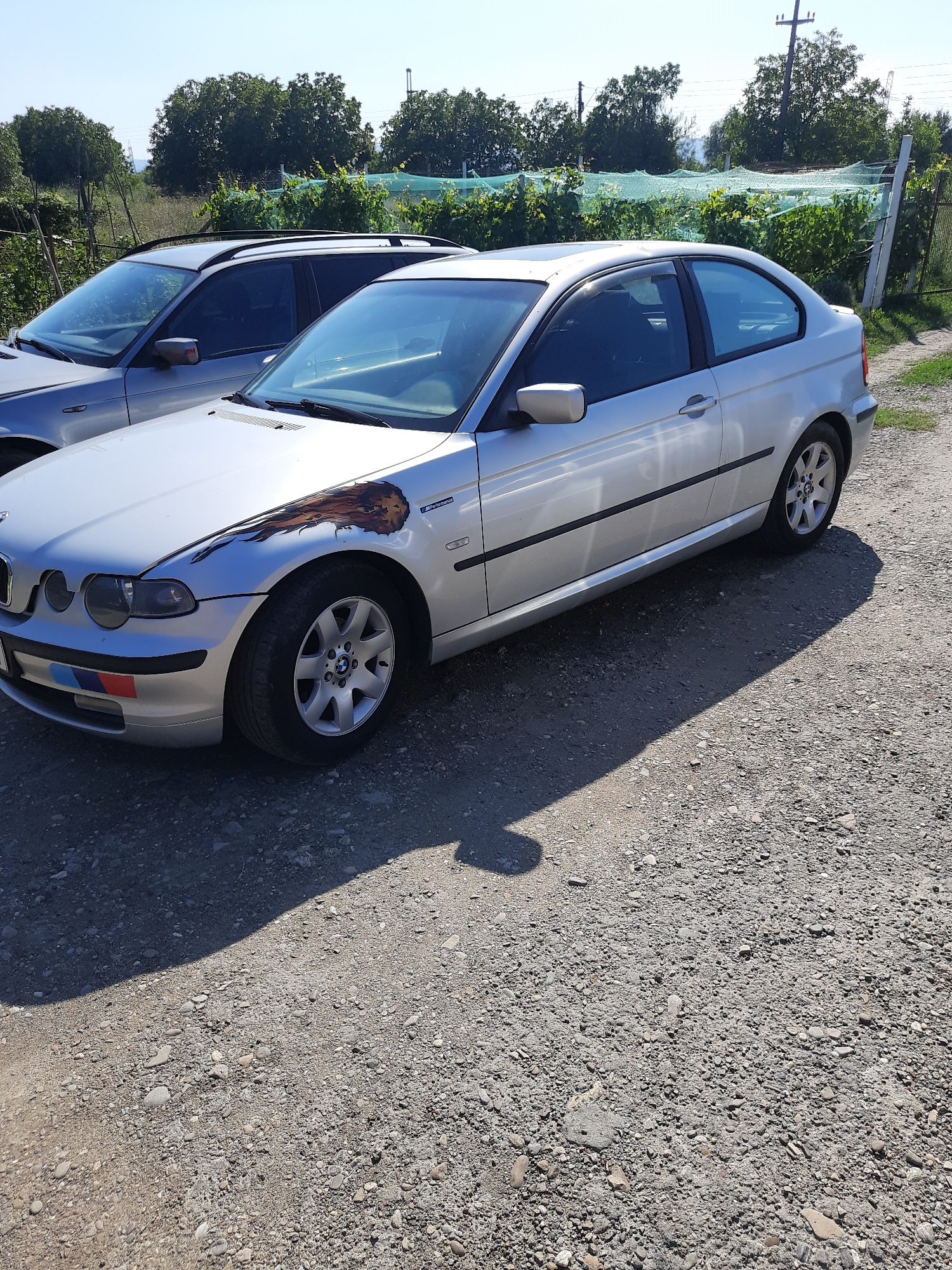 Bmw 318 compact cutie de viteze bara fata aripa faruri