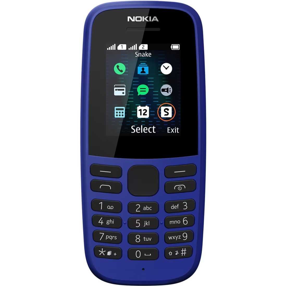 Nokia 106 Blue - син
