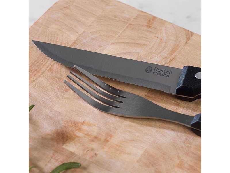 НОВИ! Комплект прибори за барбекю 12 части Russell Hobbs Steak