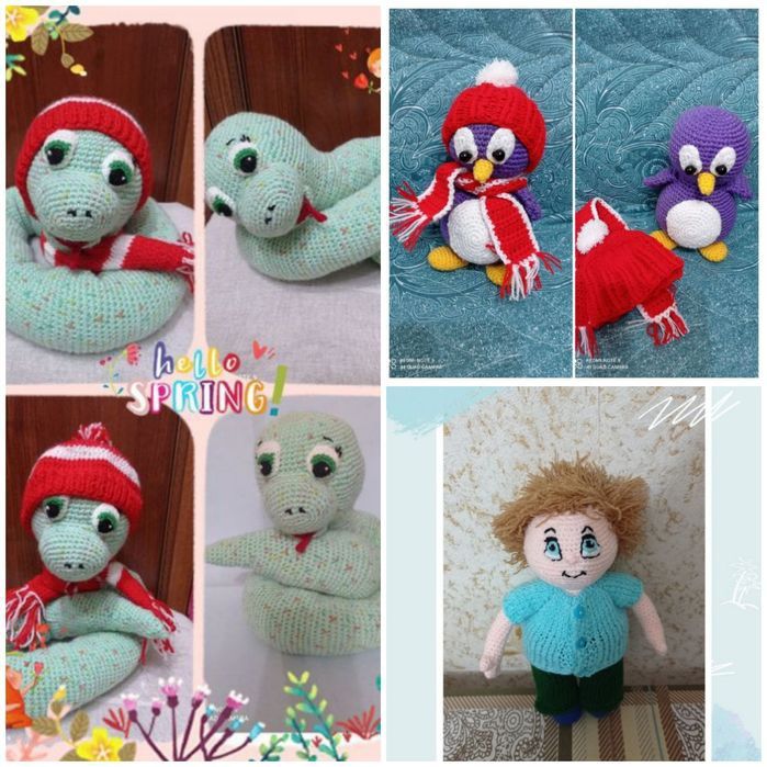 Скидка.Игрушки ручной работы.Цена за одну