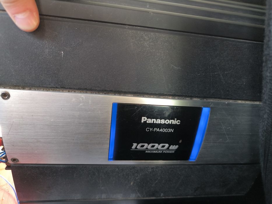 Kit subwoofer stealth si amplificator panasonic