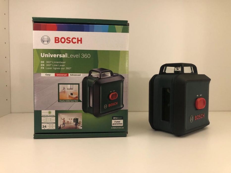 Nivela Laser Bosch 360 grade raza Verde