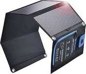 Încărcător solar portabil BigBlue 28W cu 2 porturi USB