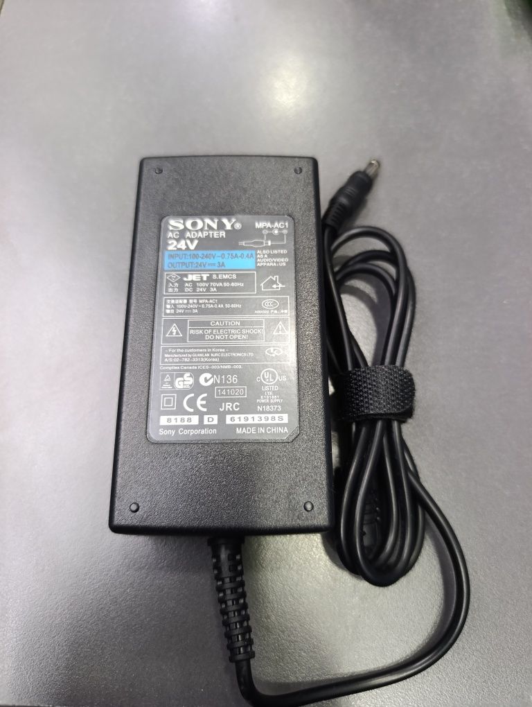 Adapter 24 v 3a чек принтер