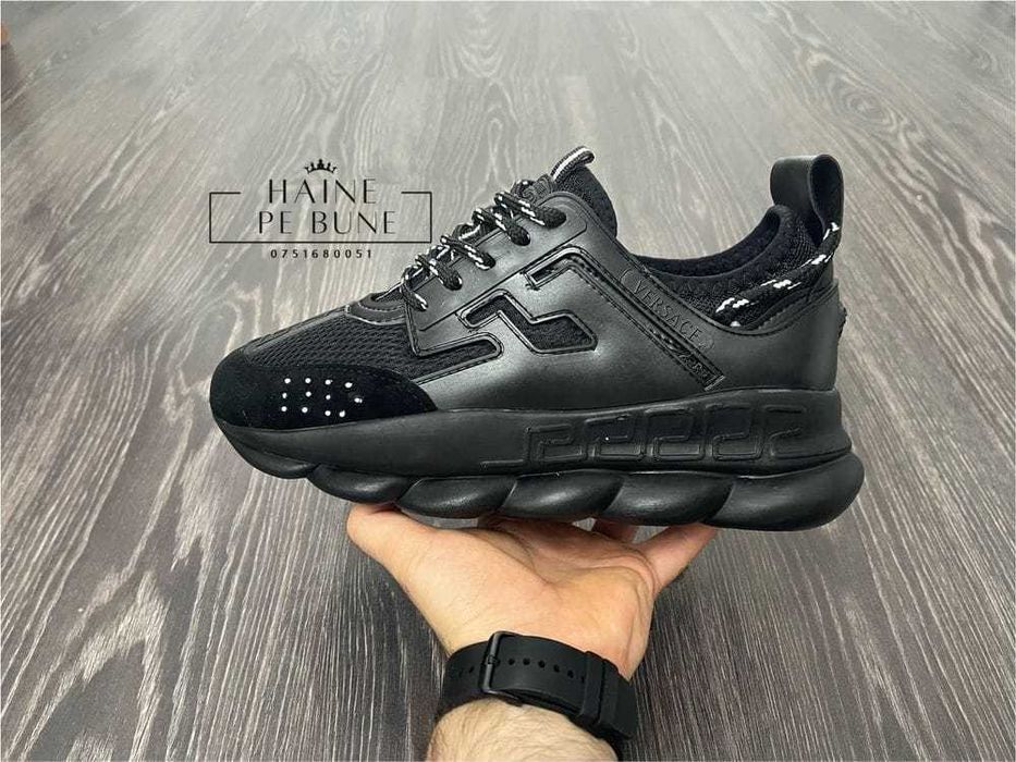 Adidasi VERSACE Chain Reaction l Produs NOU Tenesi