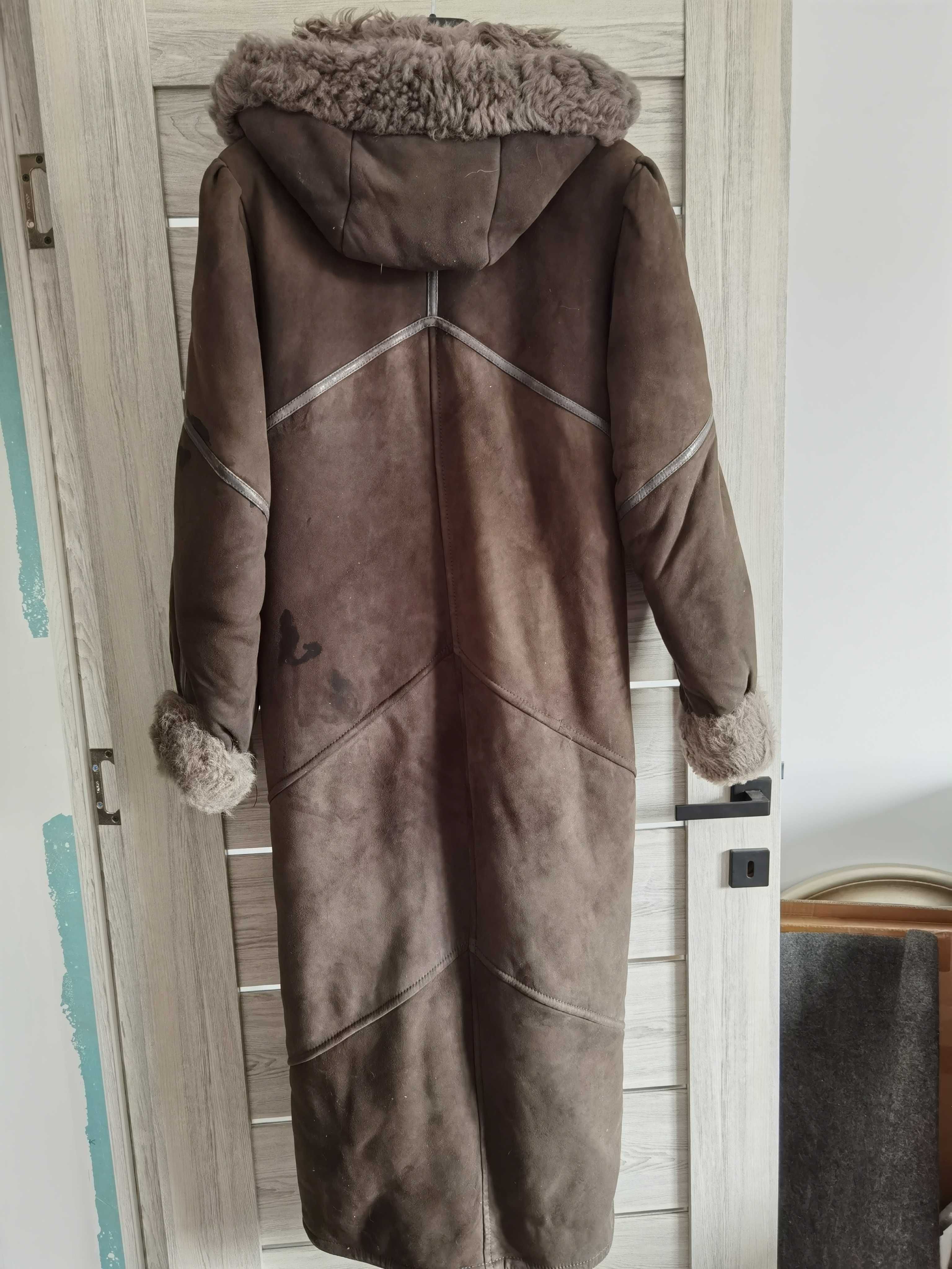 Cojoc de piele cu blana
