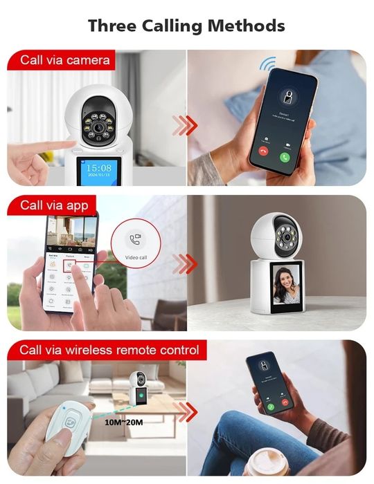 3mp camera supraveghere wifi Baby monitor