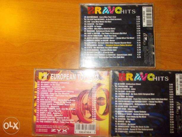 CD Sexy House / Bravo Hits 10,12,13 / MTV European Top 2003