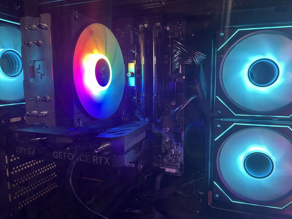 ПК (системный блок), RTX 4060, core i5-12400f, озу 32, ssd m2 1024гб
