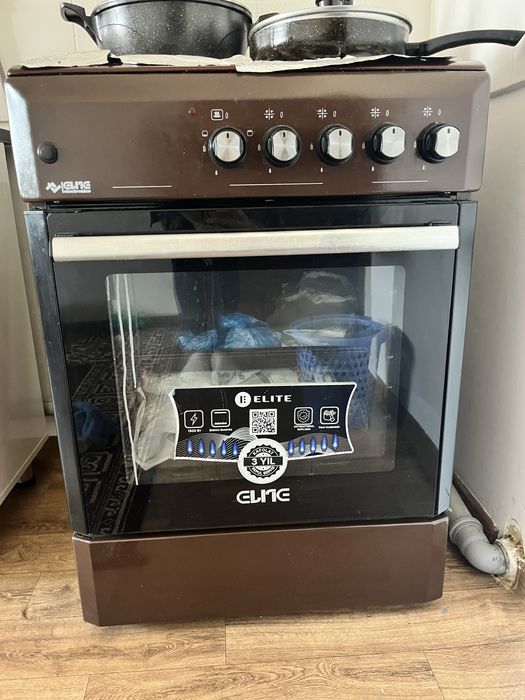 Газ плита Элите с спичкой