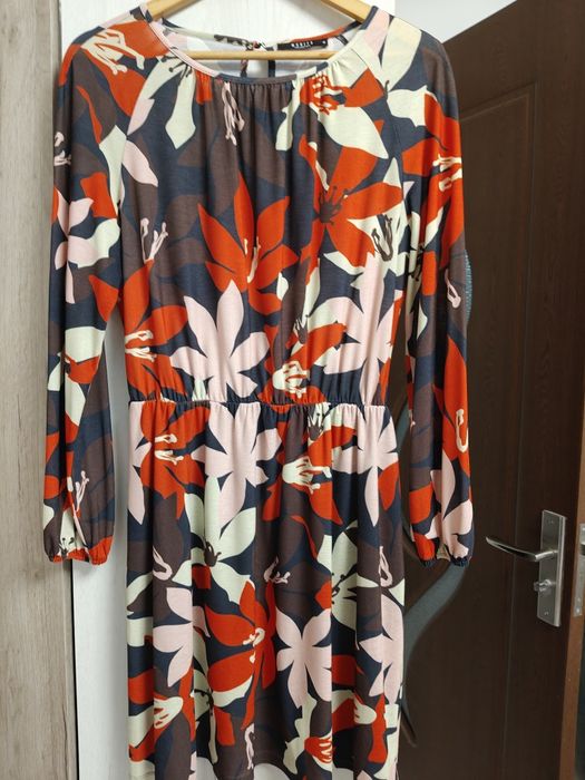 Rochie măr M mânecă lunga