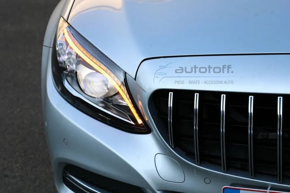 Faruri Full Multibeam LED compatibile cu Mercedes C-Class W205 S205 (2014-2018)