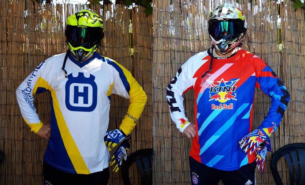 Bluza Moto Enduro Downhill Cross ATV Red Bull HUSQVARNA BICICLETA