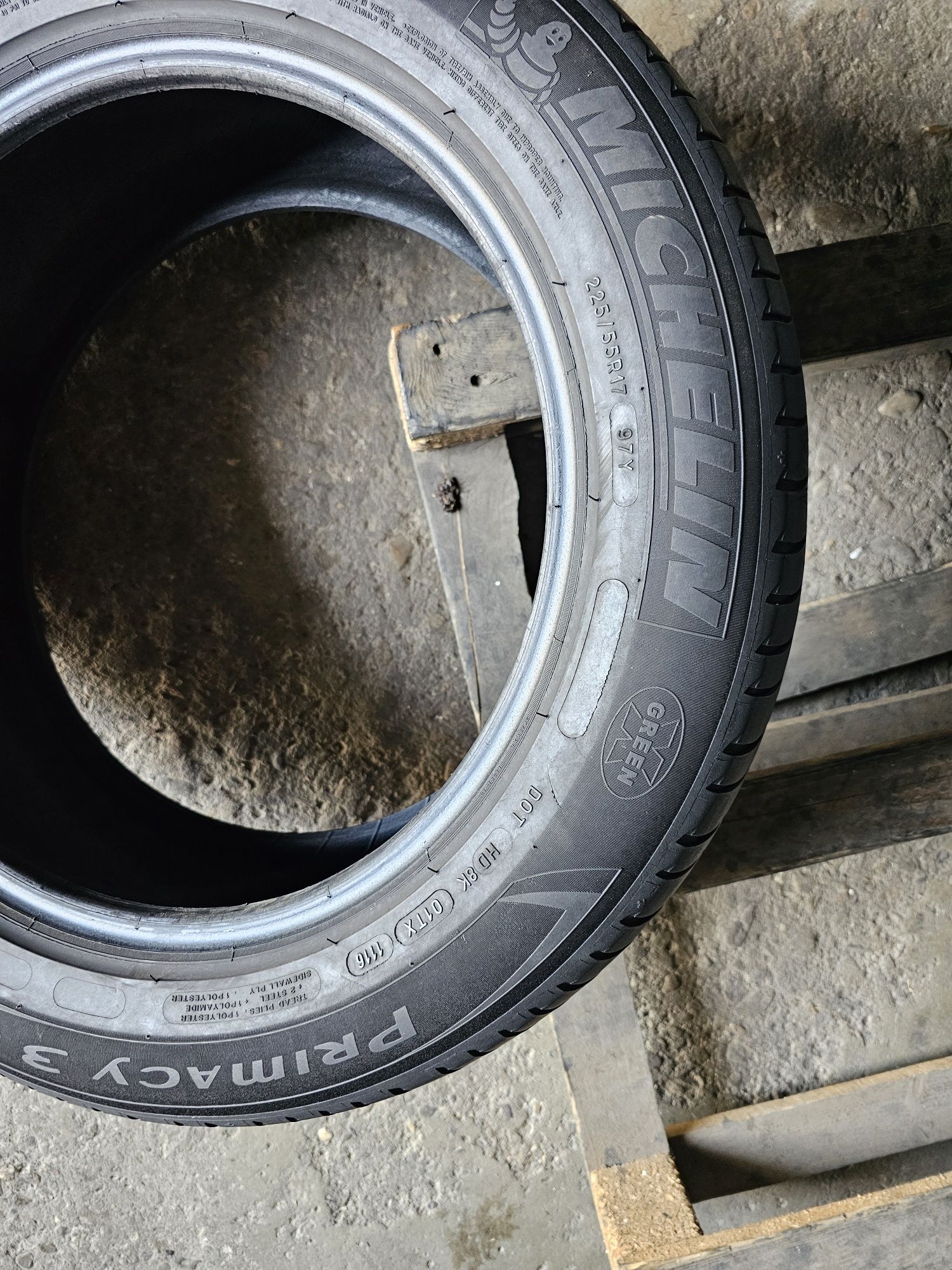 4 anvelope vara 225 55 17 Michelin Primacy